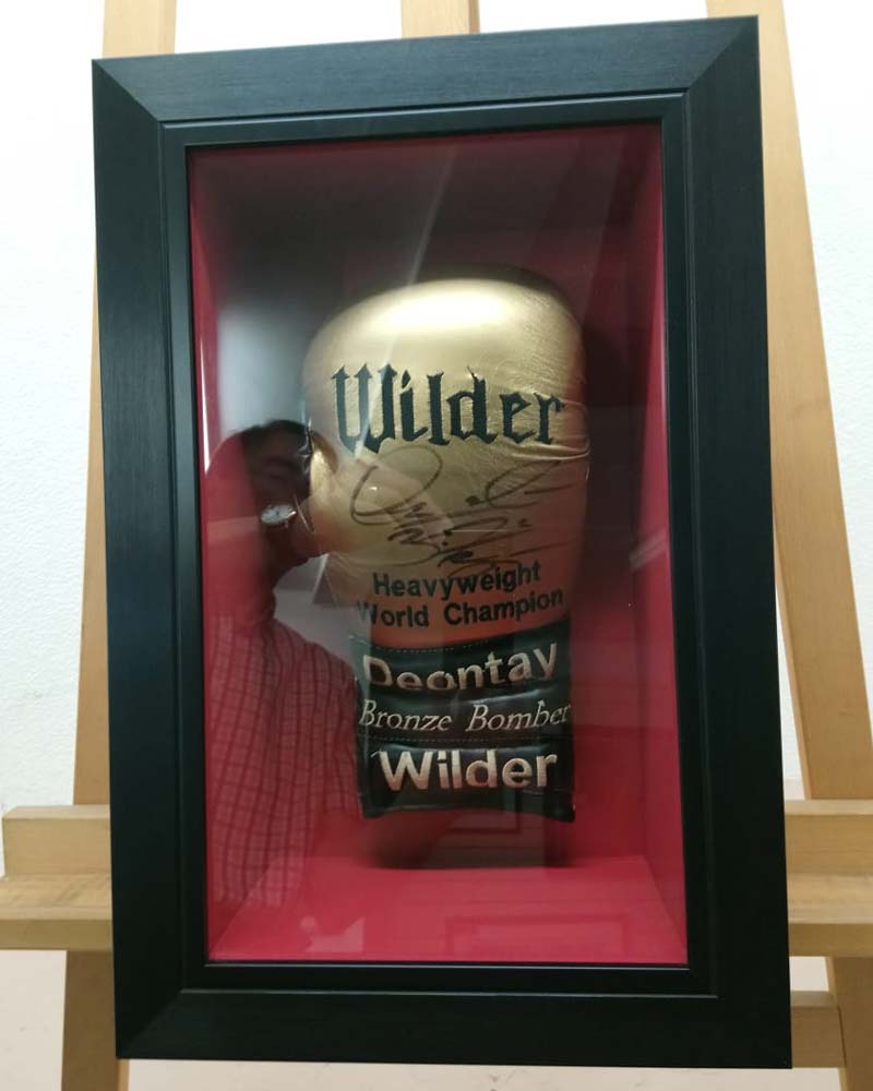 box-framed-boxing-glove Box framed boxing glove